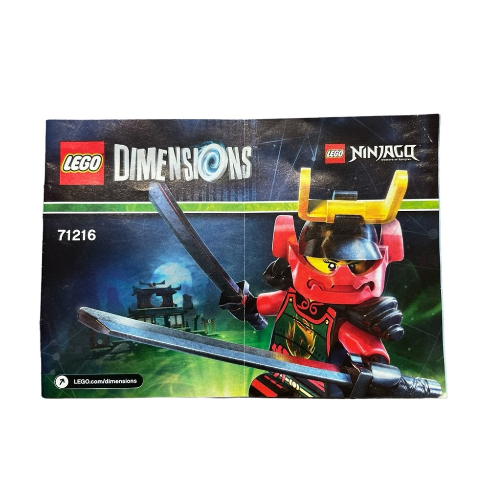 Lego Ninjago Dimensions 71216 Instruction MANUALS ONLY Build Play Create Design